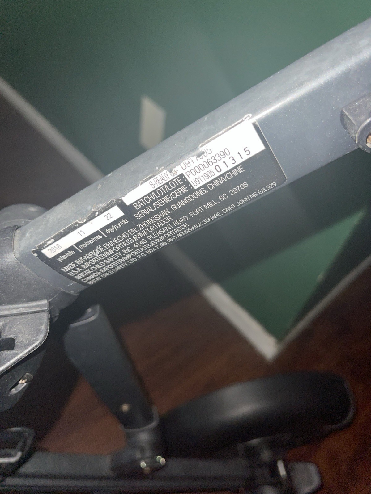 Britax B Ready Stroller Frame
