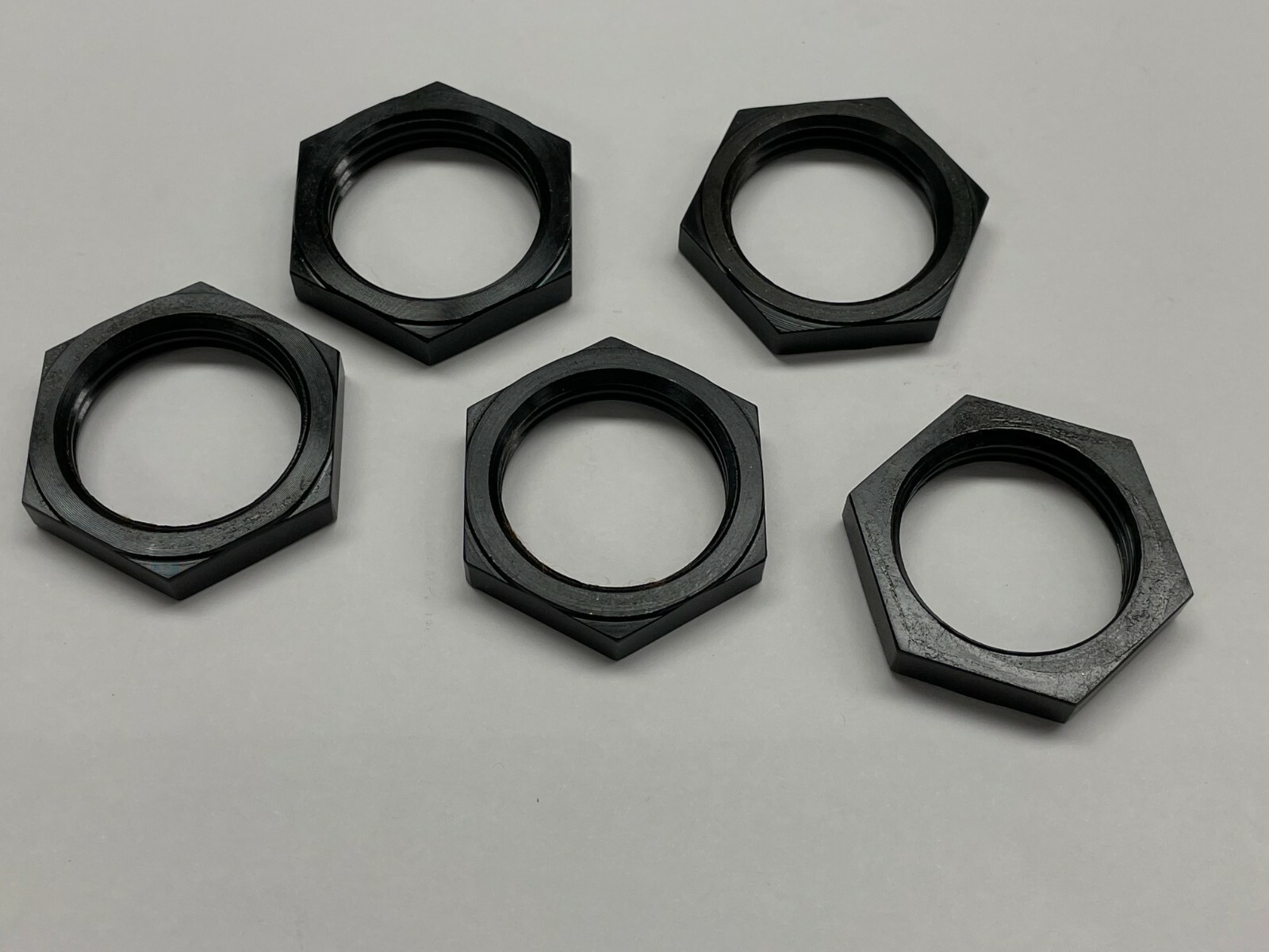 Weight Jack Bolt 1-1/8 -12 Thin Skinny Jam Nuts RH 5-Pack