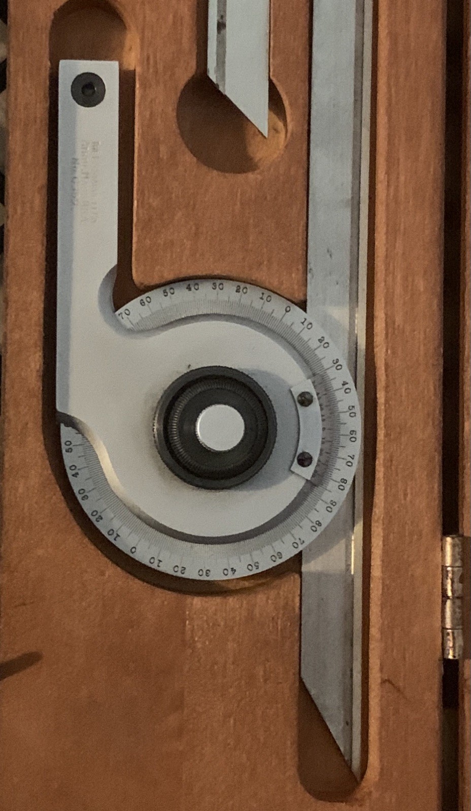 Vintage STARRETT C359FZ Precision Universal Bevel Vernier Protractor