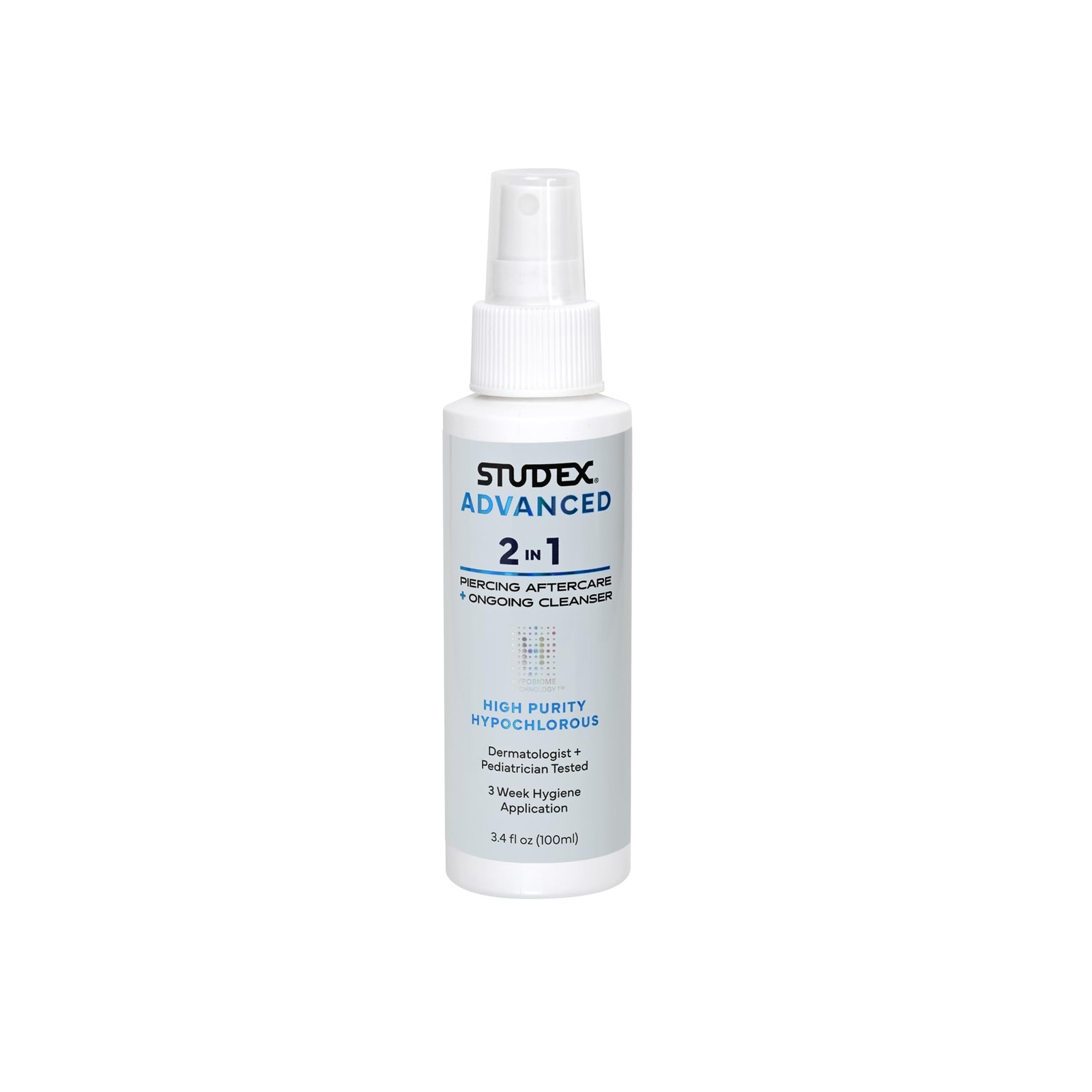 Advanced 2in1 Piercing Aftercare & Cleanser – Hypochlorous Spray for Body and...