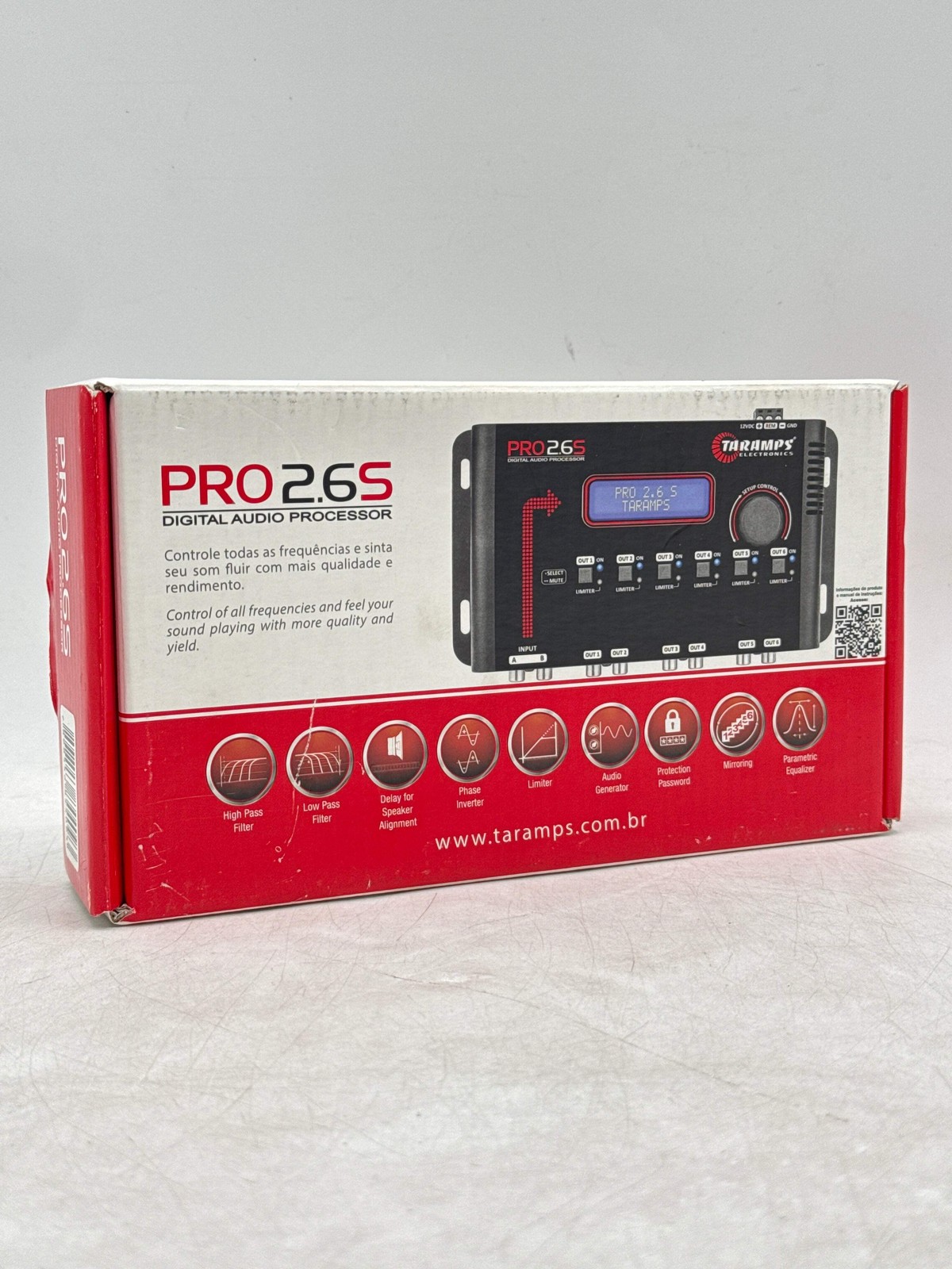 Taramps PRO 2.6S Digital Audio Processor - Brand New