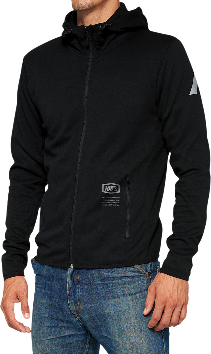 100% Viceroy Tech Zip Hoodie Large