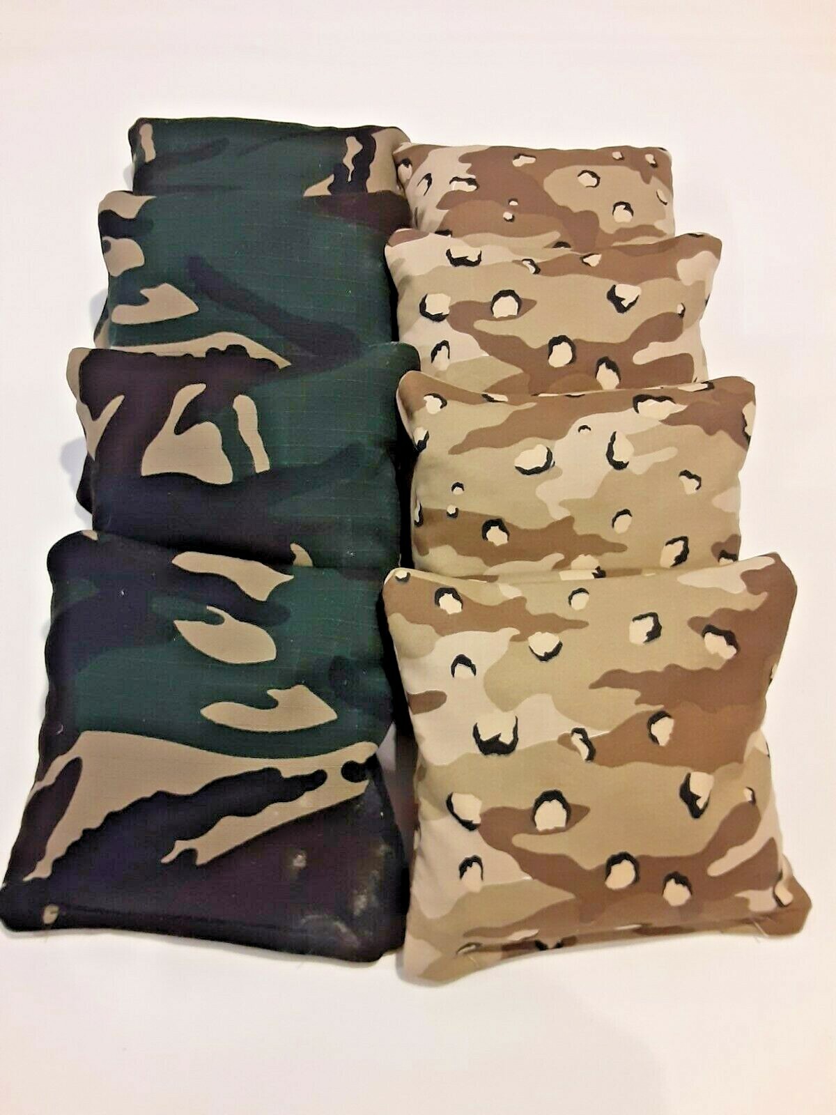 8 Cornhole Bag Set Corn Hole Camo U. S. Military Camouflage