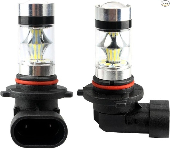 2 PCS 9005/9006 LED Car Fog Light Bulb, Daytime Running lights, 6500K Front Ligh