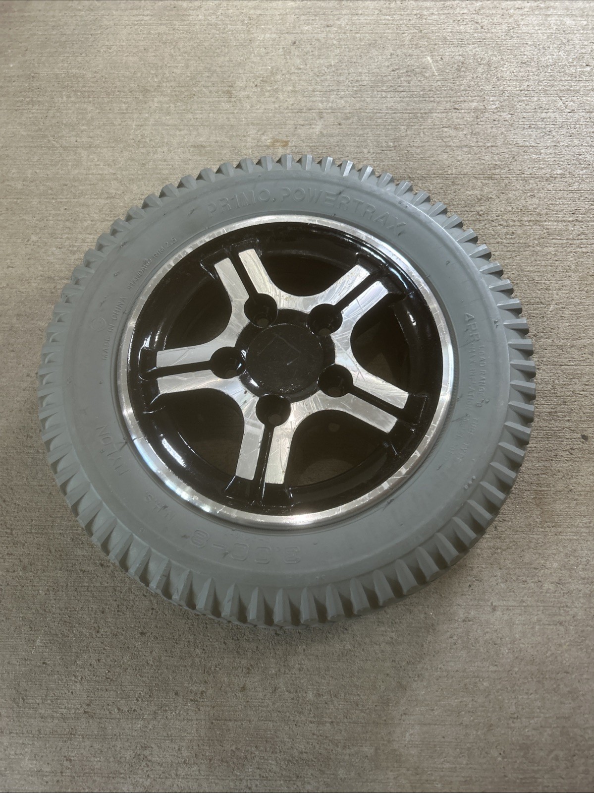 14" 3.00-8 Power Wheelchair Drive Wheel Flat Free Tire