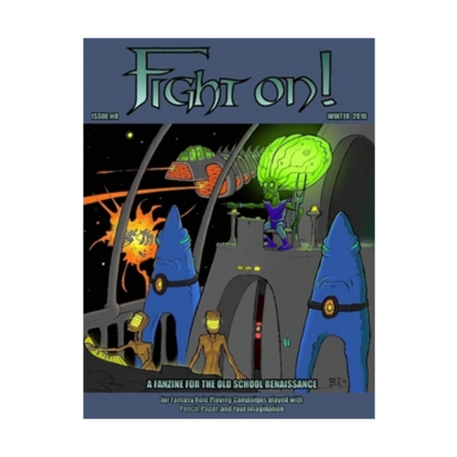 Fight On! Fight On! #8 "Red Heart Fortress Howling Emptiness" Mag VG+