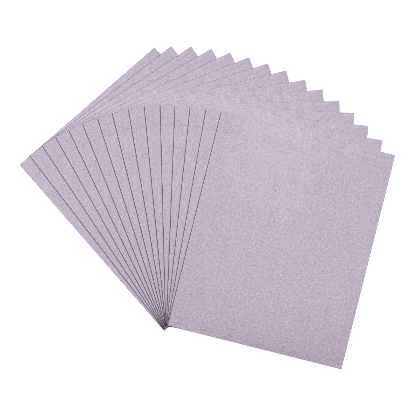 15 Pcs 400 Grit Dry Sandpapers, 9 x 11 Inch Sand Papers, Purple