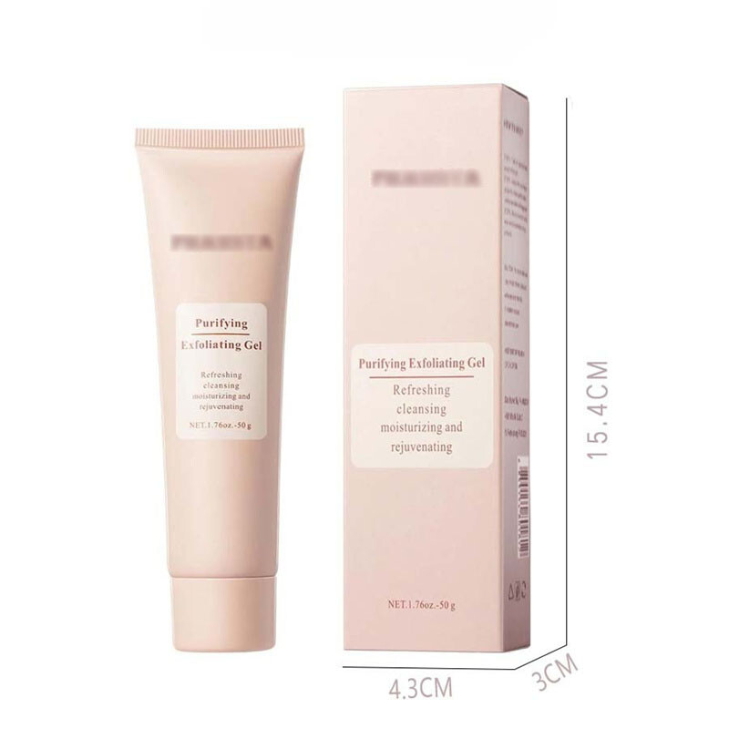 50g Purifying Exfoliating Gel, Quarxery Purifying Cream for Face & Body