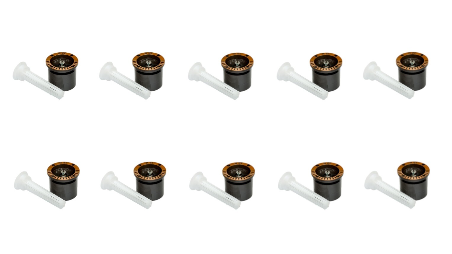 10 Pack Rainbird 12H Half Spray 180 Degree Pattern Nozzle