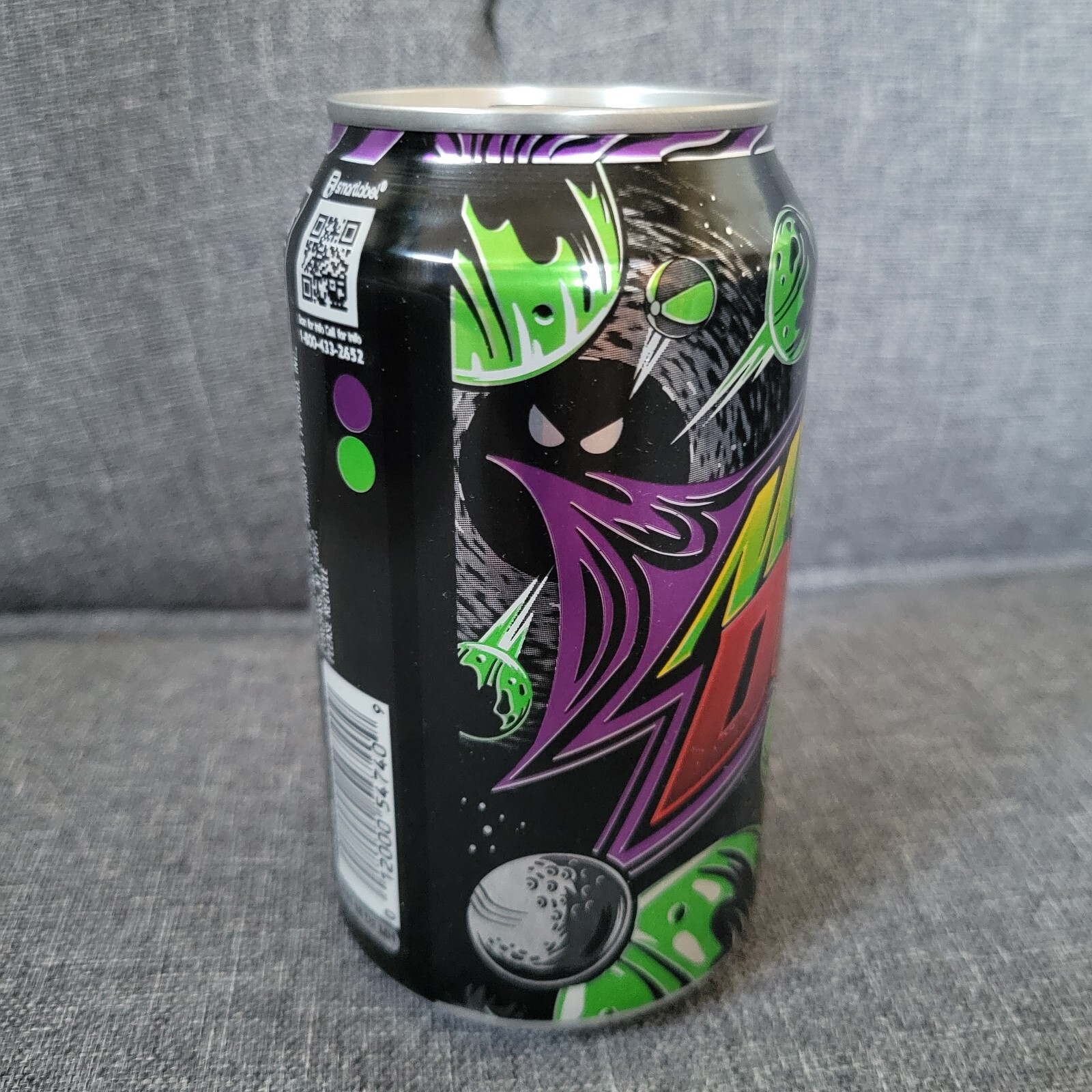 Mountain Dew Pitch Black Unopened 12oz Can