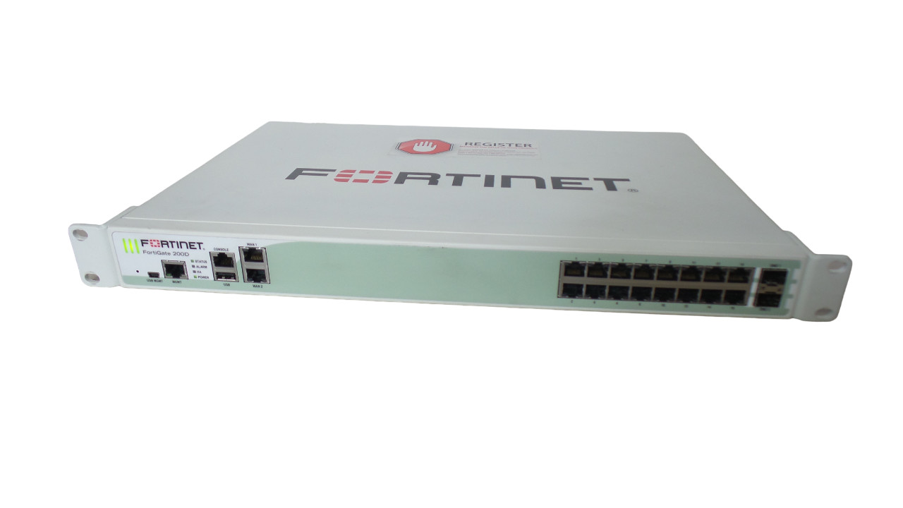 Fortinet Fortigate FG-200D 16-Port Security Appliance Firewall - Free Shipping