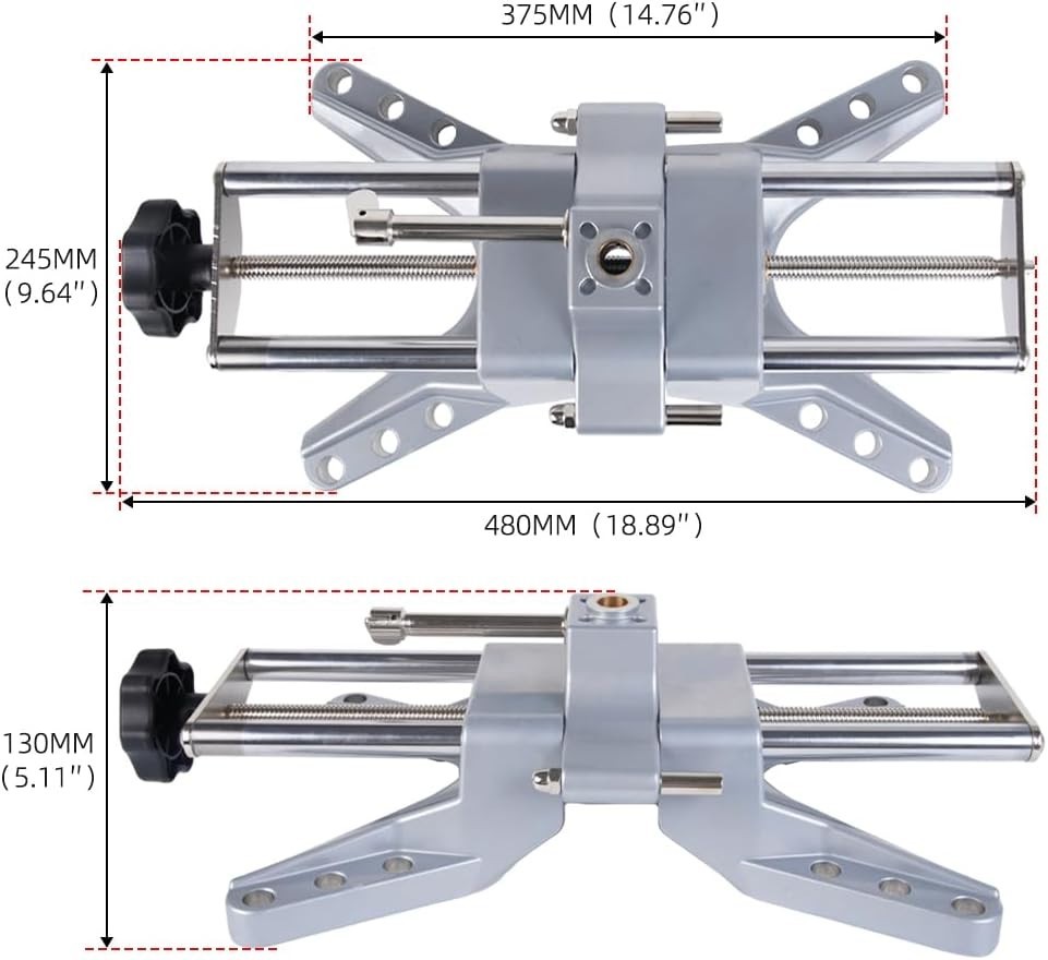 & Magnetic Adapter for 11-25" Rims Camber Wheel Alignment Tool for Precise Ca...