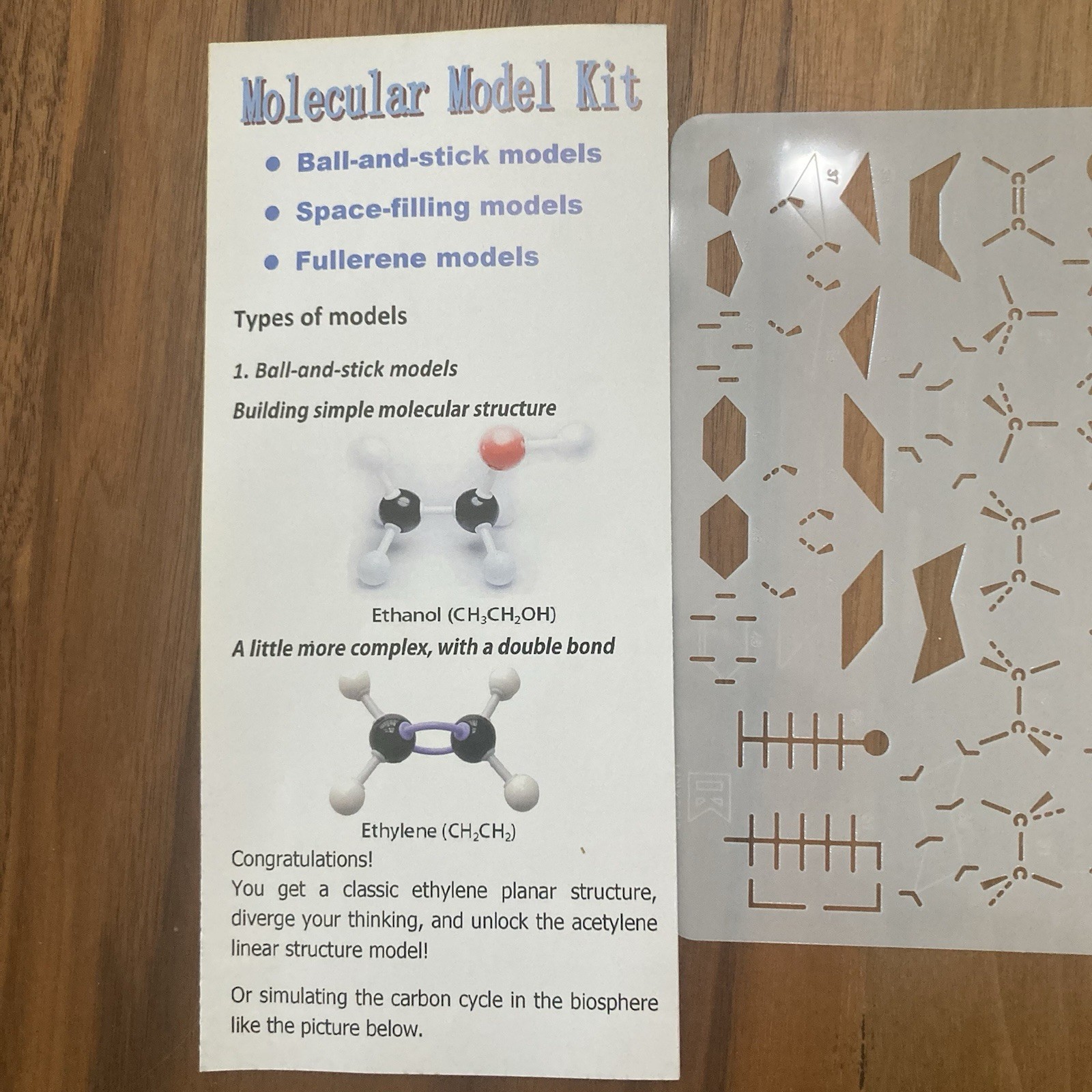 LINKTOR Chemistry Molecular Model Kit (444 Pieces), Big Large, 444pcs