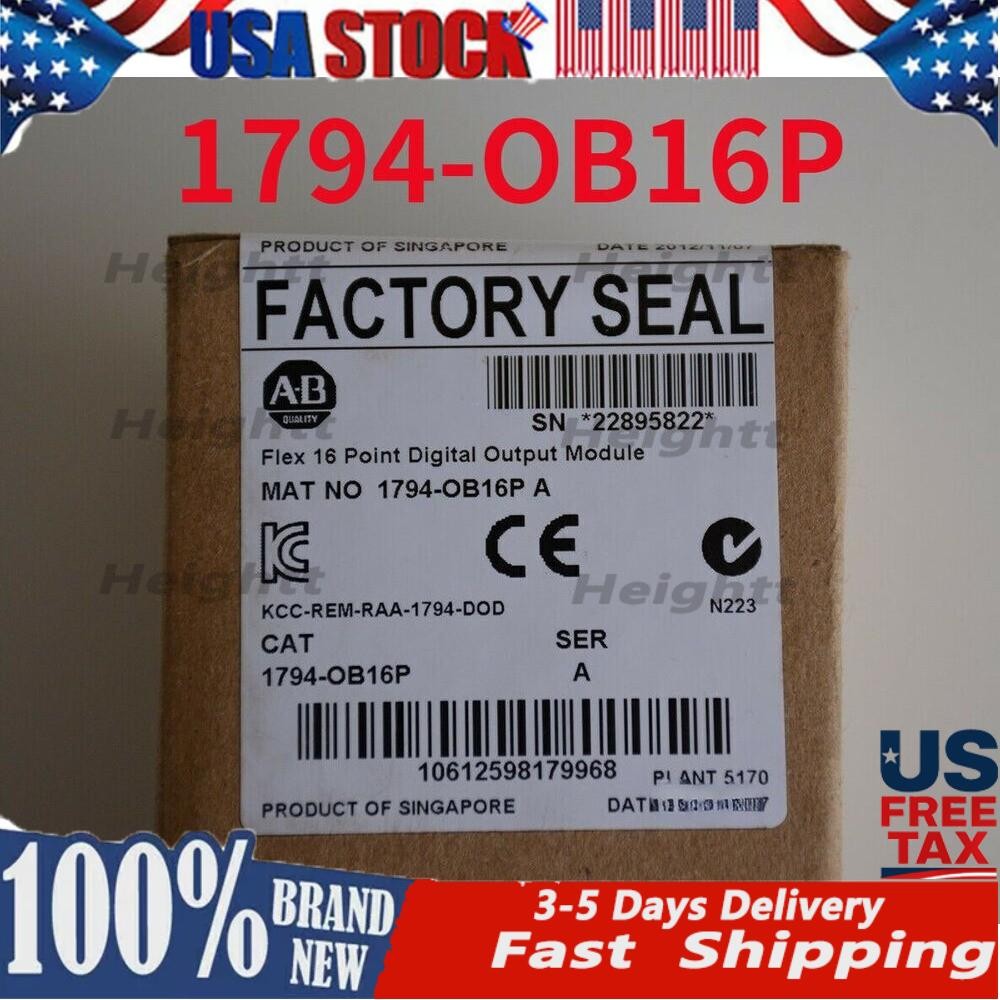 1794-OB16P Flex 16 Point Digital Output Module New Sealed 1794-OB16P US Free Tax