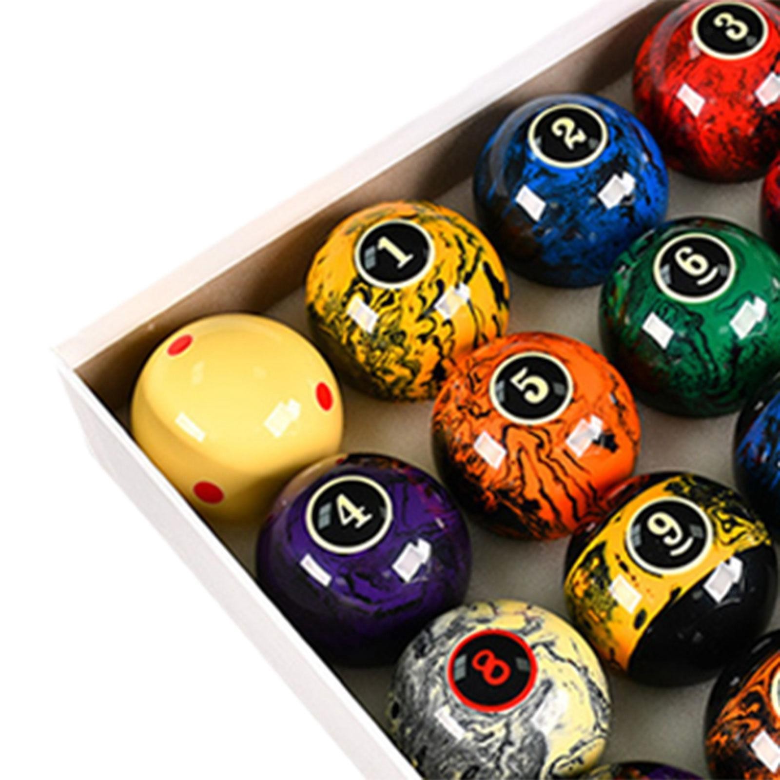 16x Billiard Balls, Pool Table Balls, Complete Set