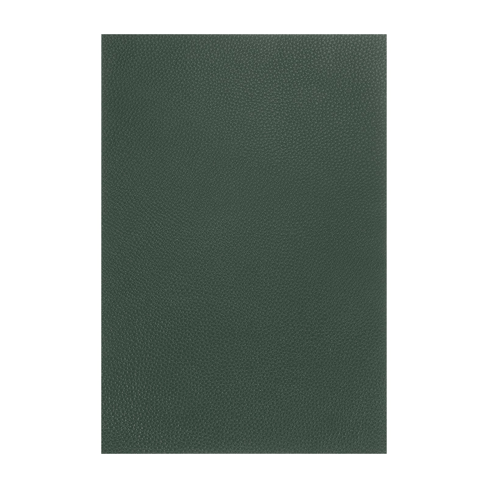 Full Grain Leather Sheet 11.8" x 7.8" Natural Leather Pieces Dark Green