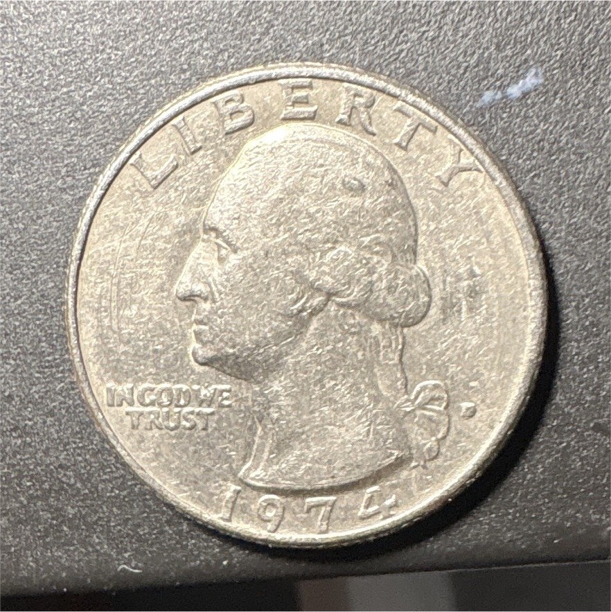 1974-D Denver Washington Quarter 25C Business Strike Copper KM#164