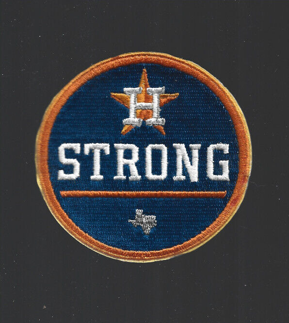 NEW 3" Houston Astros Strong IRON ON PATCH FREE SHIP