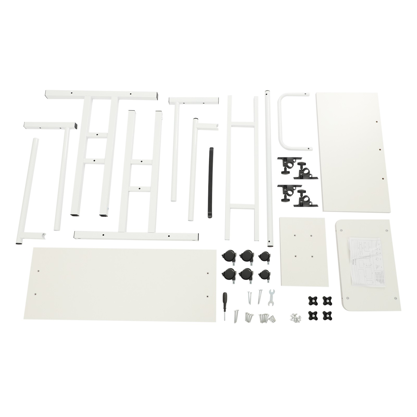 Multi Functional Foldable Desk, Modern Computer Desk, Adjustable Computer Table
