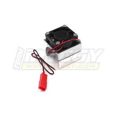 NEW Integy Brushless Motor Heatsink Cooling Fan Silve 1/16 E-Revo Slash Summit
