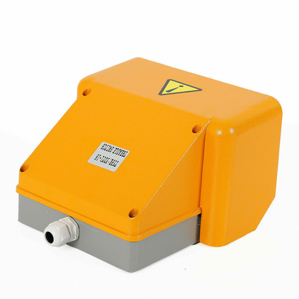 Foot Pedal Switch Oversized Electric Foot Switch for Electrical Machine Power