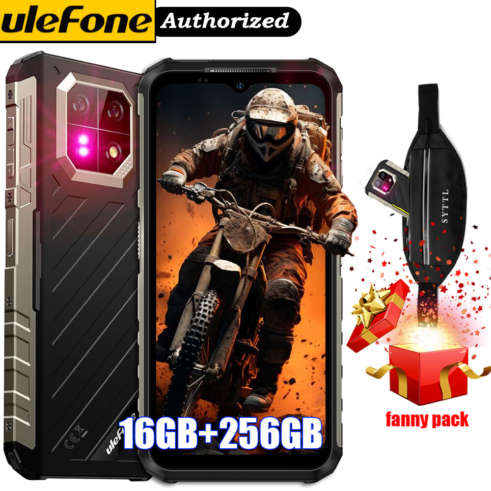 Ulefone Armor 22 Android 13 Rugged Smartphone 16GB+256GB Night Vision Cell Phone