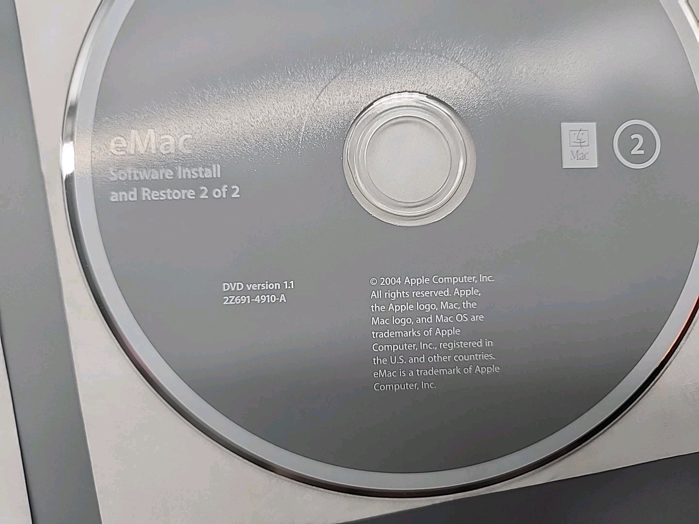 Apple eMac User Guide Software 2004 Install and Restore OS X 10.3.4