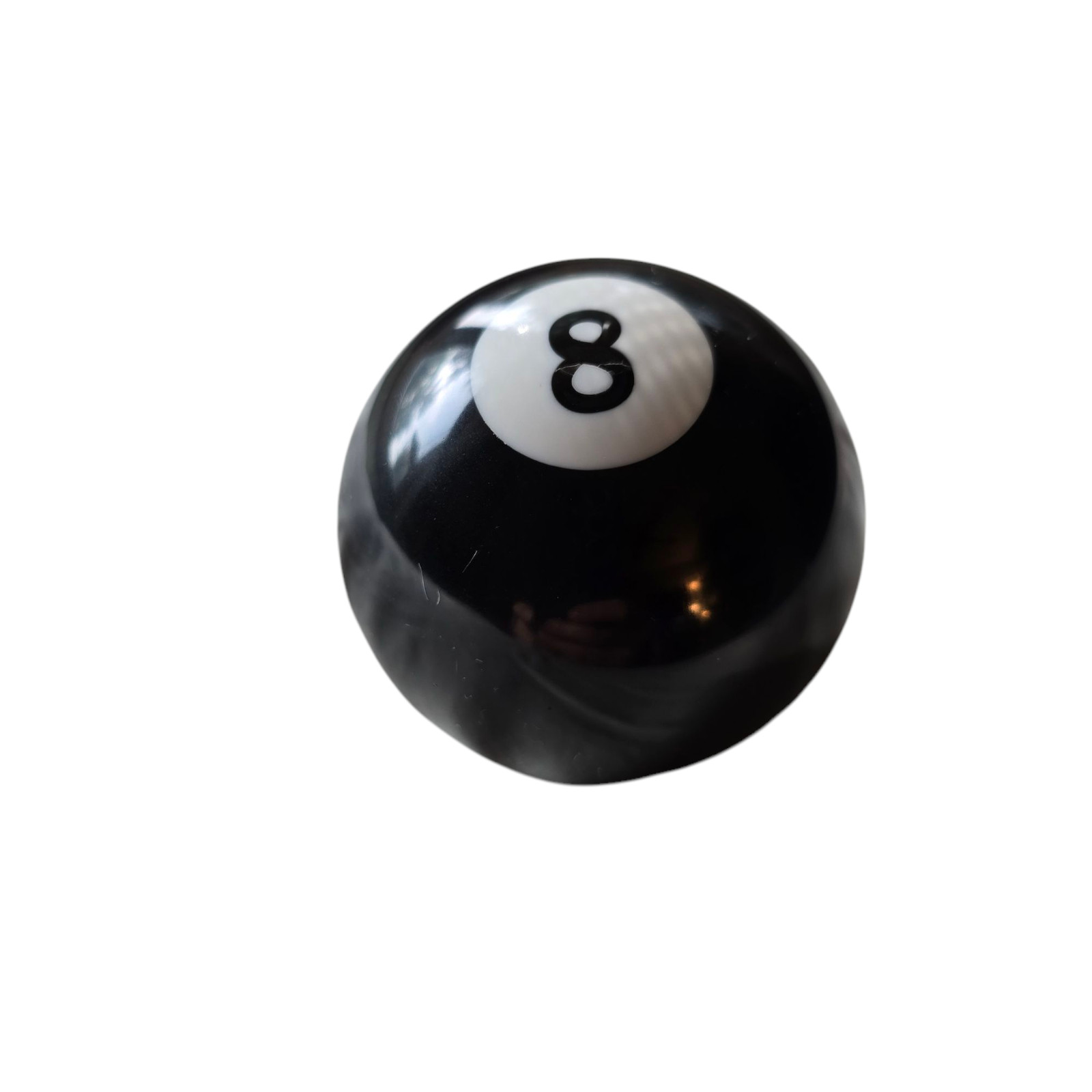 Eight Ball 2.25" Tall 6.85" Pocket Ball  Enamel Billiard Pool Games & Sports New