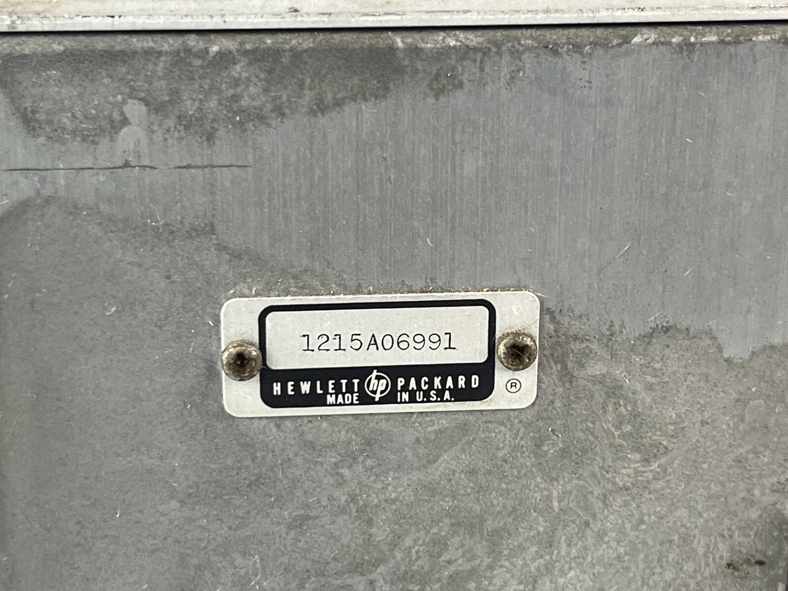 HP SPECTRUM ANALYZER RF SECTION 8553B