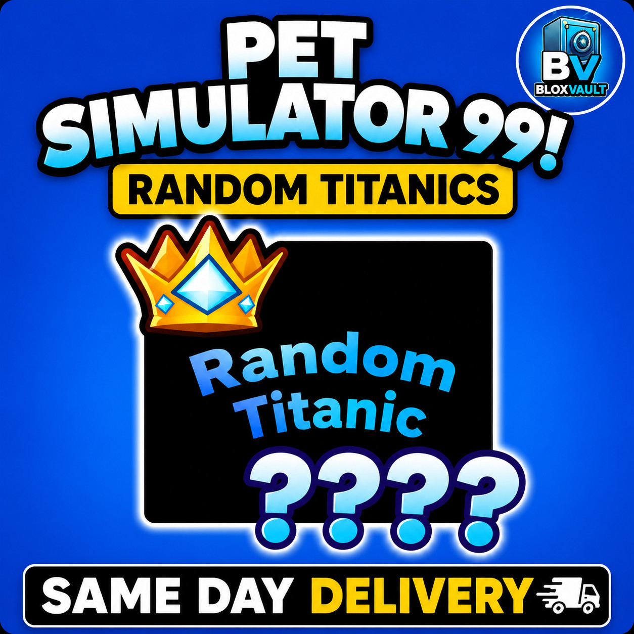 🔥💎RANDOM TITANIC PS99💎🔥PET SIMULATOR 99 - CHEAPEST!⚡️💎