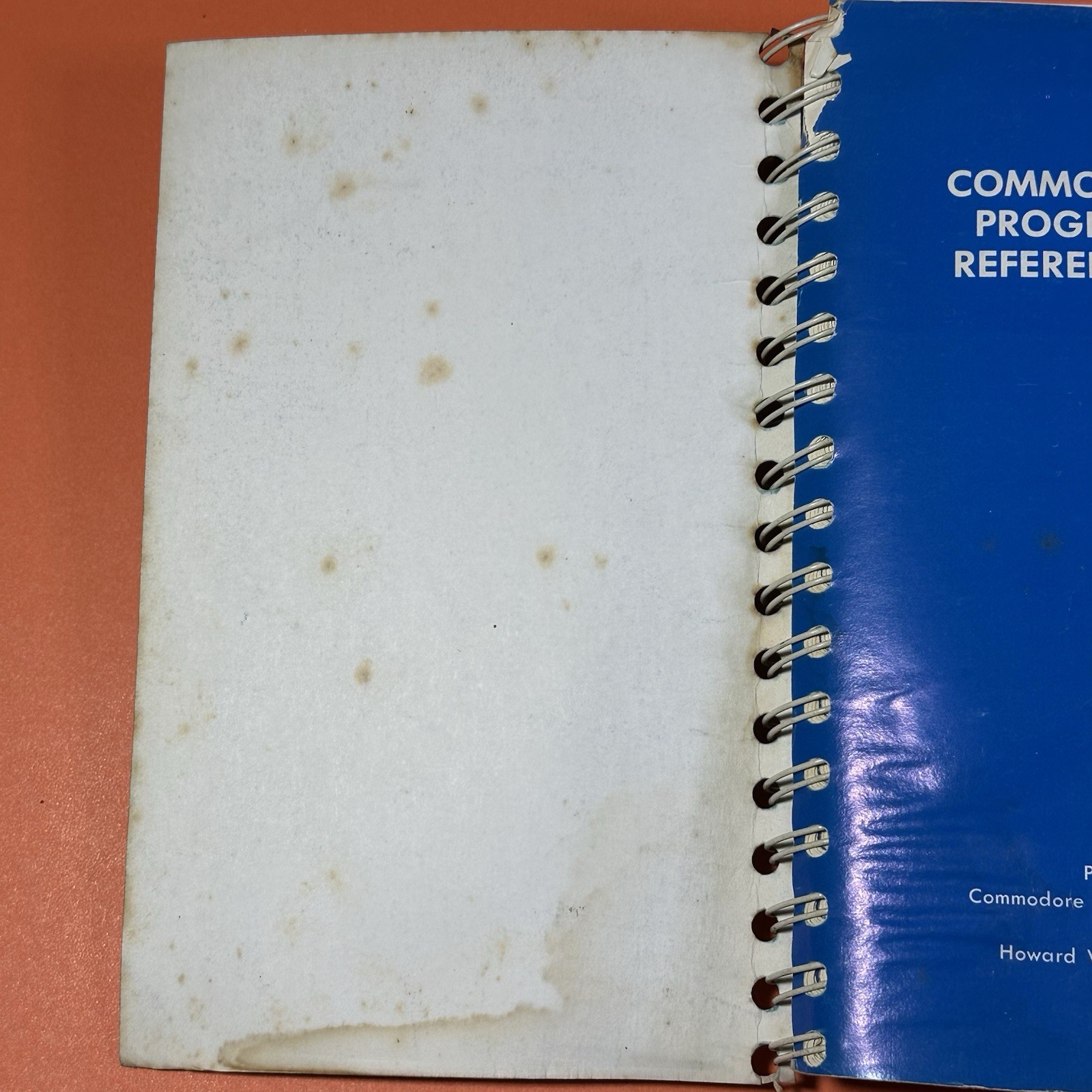 Commodore 64 Programmers Reference Guide. Good Condition But Some Pages Sticking