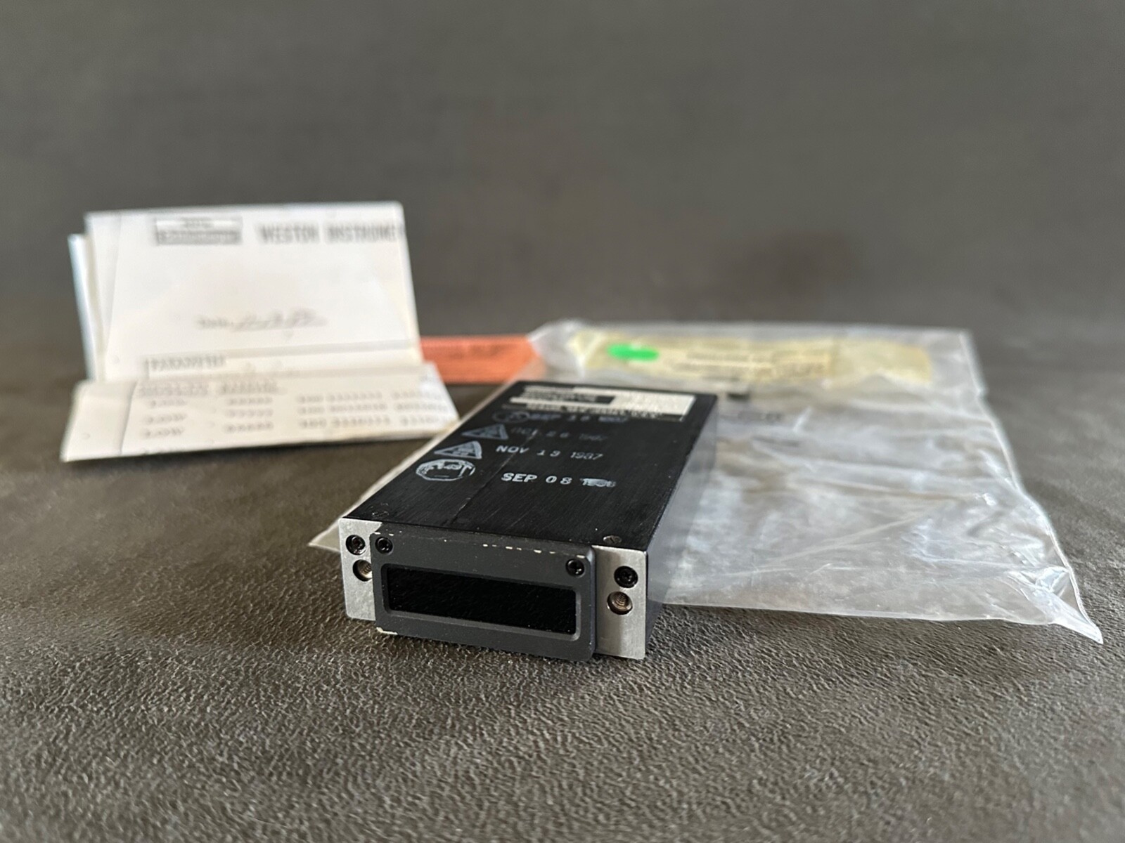 Weston Beech 5 Digit Display Indicator Model 8601 P/N 523191 (122-382135-1)