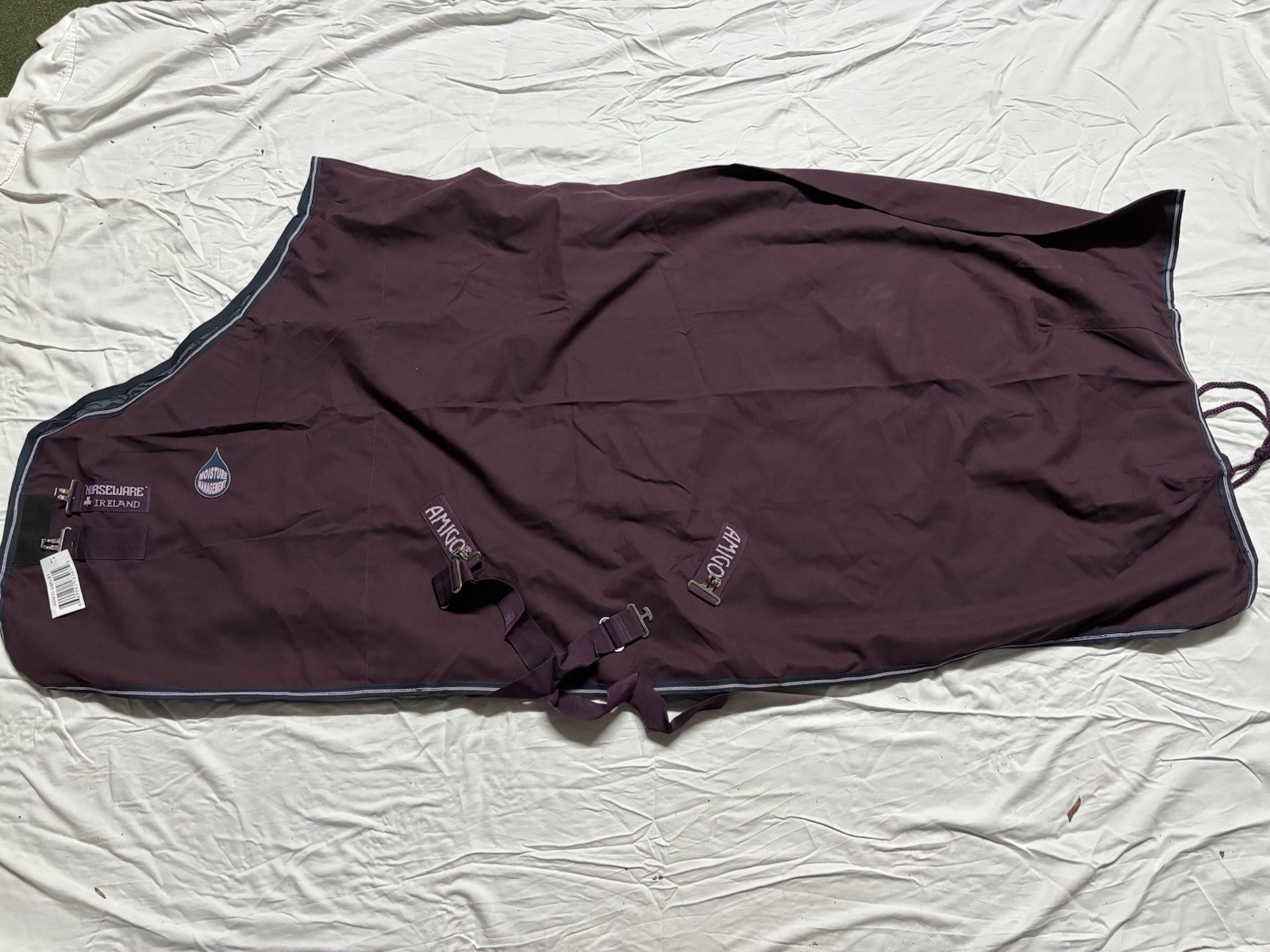 Horseware Purple Horse Blanket UK 6'9" USA 81" EU 206cm