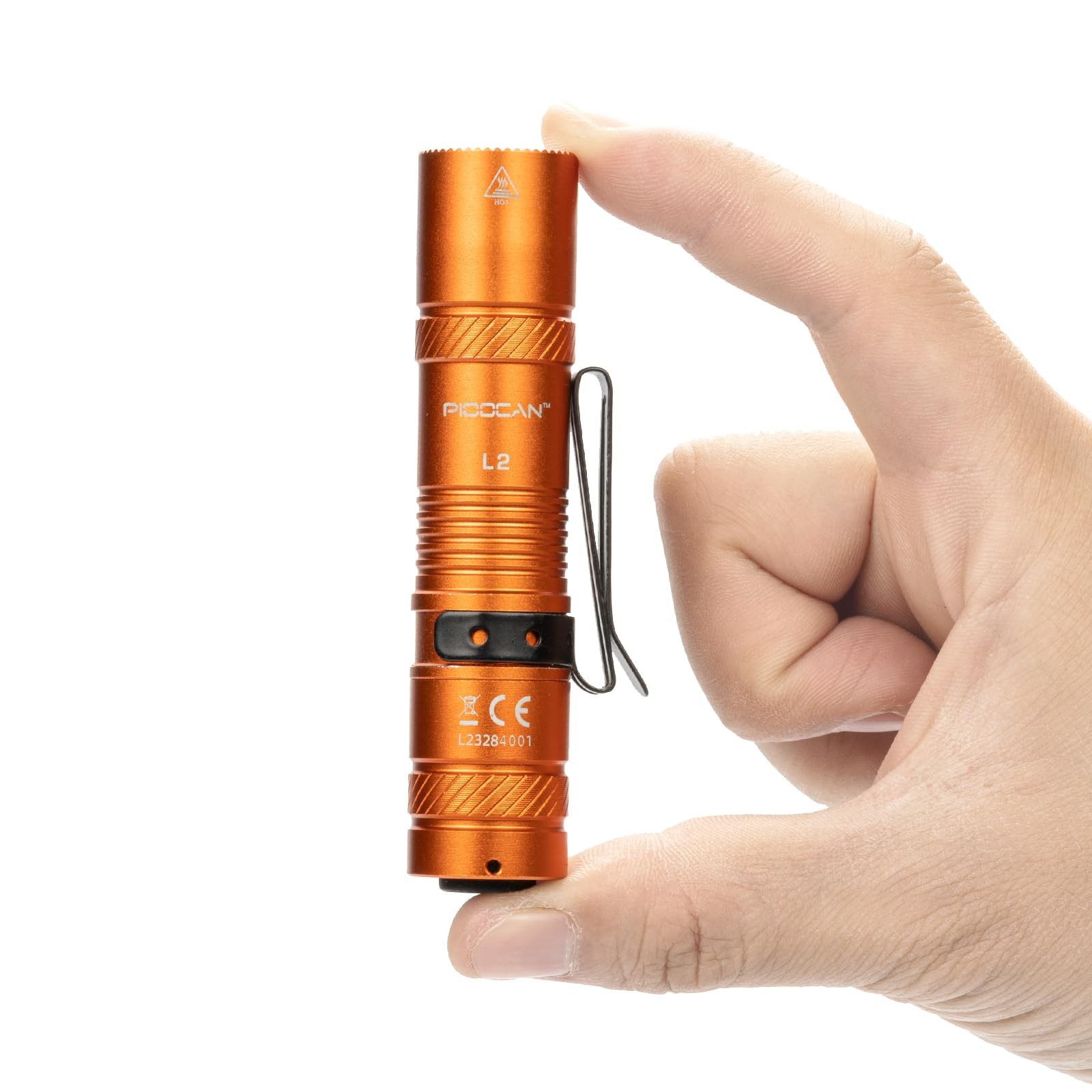Pioocan Rechargeable Flashlights 1200 Lumens Edc Aa Pocket High Lumens Clip