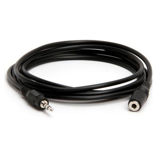 Steren 1/8" 3.5mm Stereo Audio Extension Cable Plug Mini Jack M/F, 25 Ft.