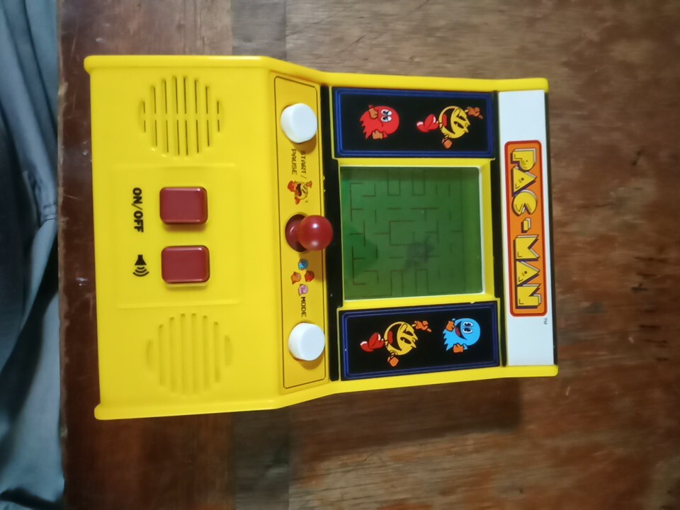 Pac-Man Mini Arcade Game Bandai Namco Miniature Pacman Used Tested
