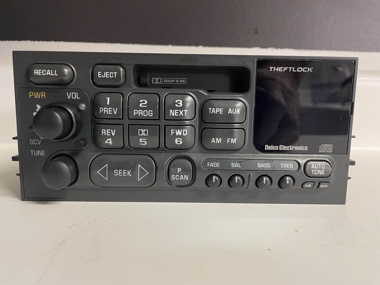 Chevy Delco AM/FM radio Cassette player w/Bluetooth for 95-02 car/truck 16213825