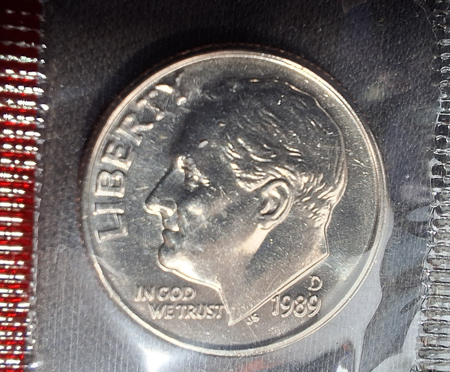 1989 Uncirculated Coin Set, Packaging ERROR, Missing "P" Cent, Sealed