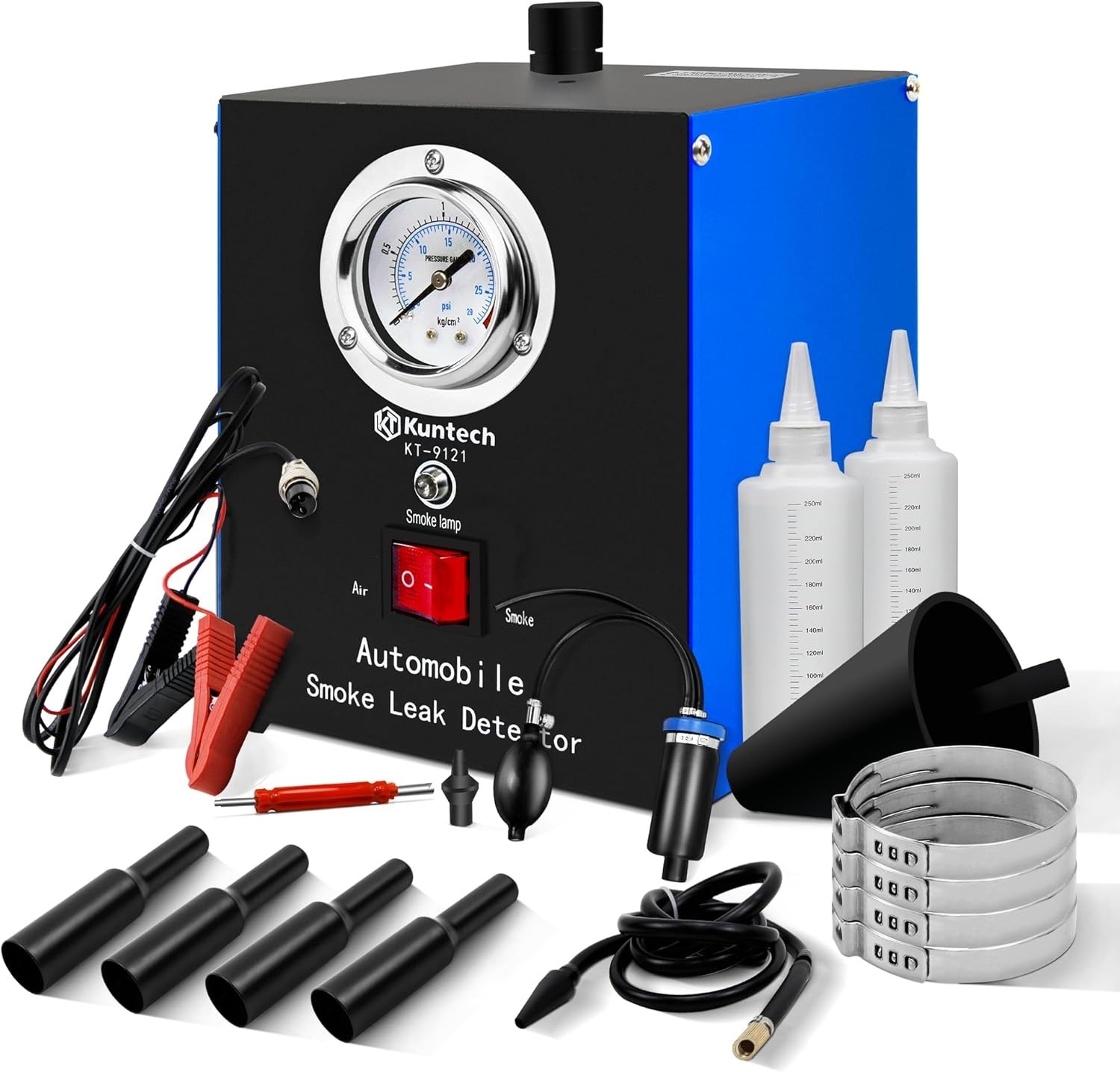 EVAP Automotive Smoke Machine Built-in Air Pump,Fuel Vacuum Leak Detector Tester