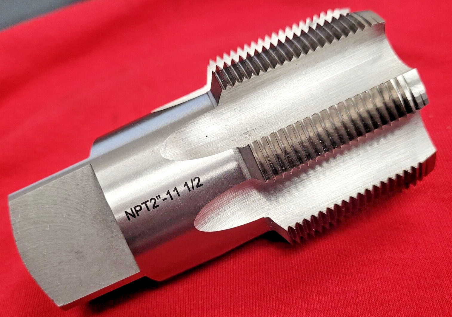 2" Pipe Tap NPT A1 425-00128  11-1/2 TPI Taper Thread Cutting Cleaning