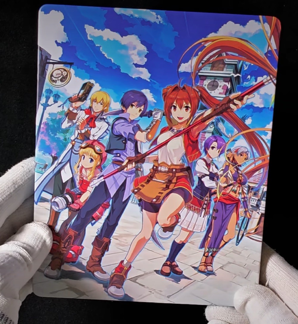 Custom Made The Legend of Heroes Trails in the Sky Chapter 1st Steelbook Case