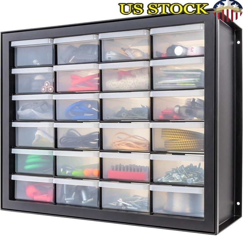 Multi-Purpose Storage Organizer Tool Cabinet W/ Multi-Drawers Crafts & Hardware