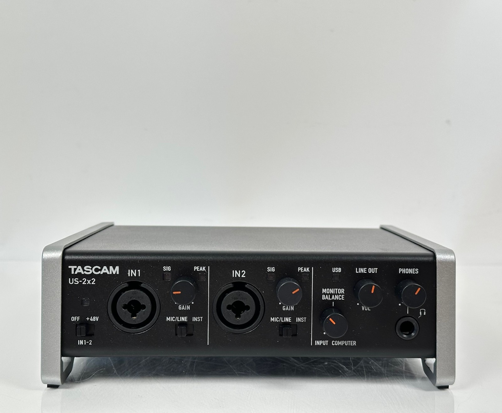 TASCAM Audio Interface US-2x2 USB MIDI AUDIO INTERFACE