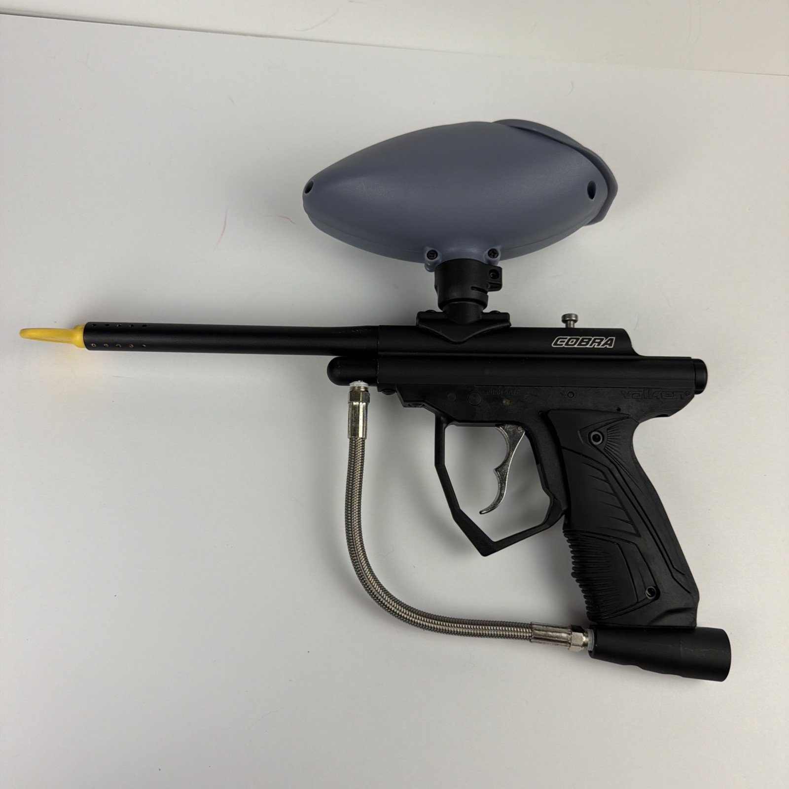 Valken Cobra Paintball Marker Paintball Gun W/ Hopper & Barrel Black