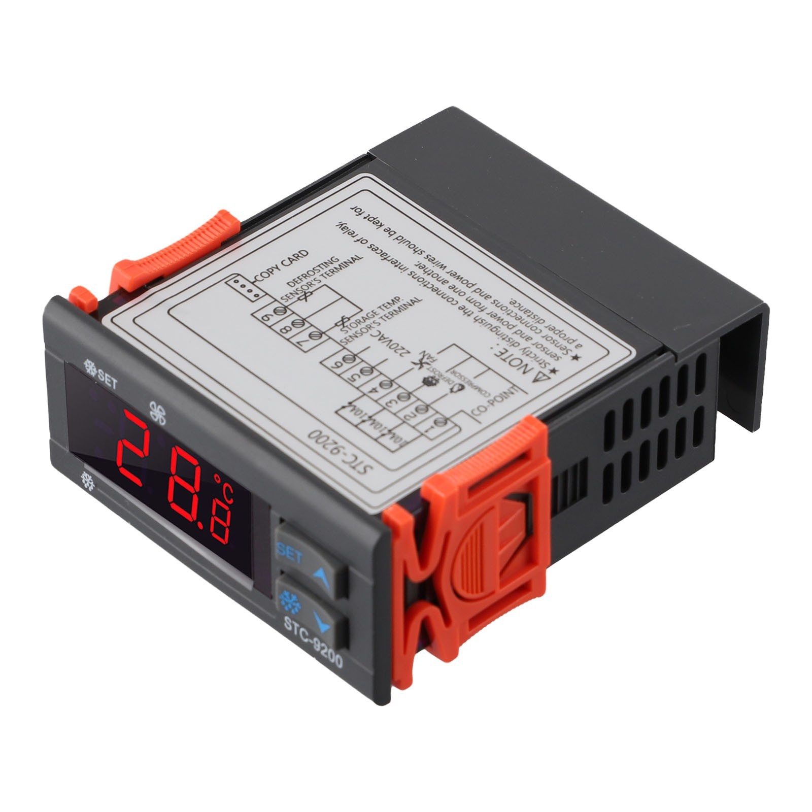 Efficient Cooling Control STC9200 Refrigeration Defrost Fan Controller 220V