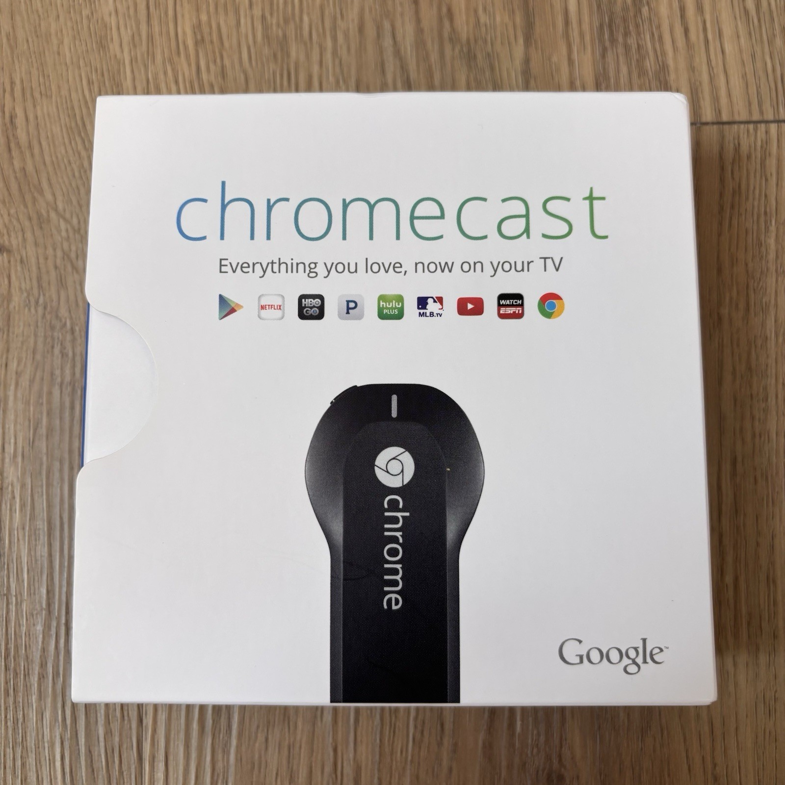 Google Chromecast New Open Box 1st Generation H2G2-42 Streaming Media Player