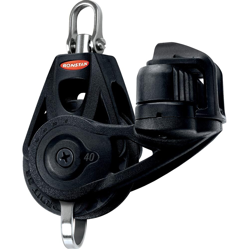 Ronstan Series 40 Ball Bearing Orbit Block - Single - Becket - Cleat - Swivel...