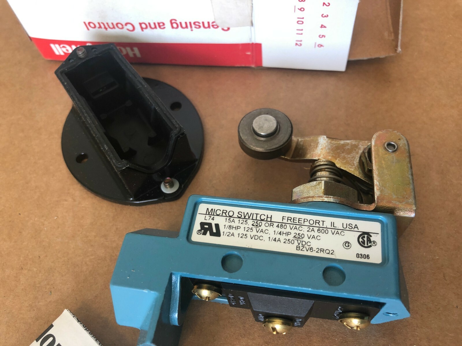 Honeywell, Microswitch, BZV6-2RQ2