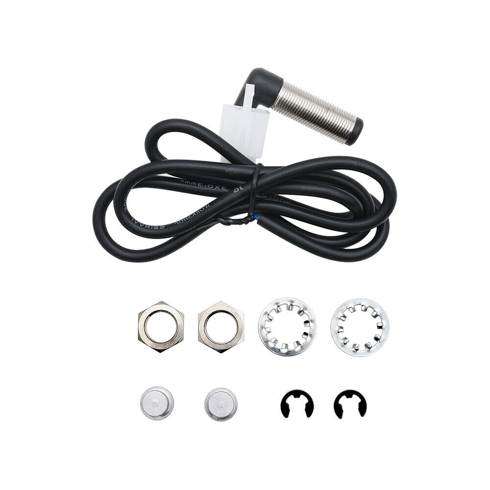 Motorcycle Speedometer Universal Tachometer LCD Digital Odometer Gauge Fuel