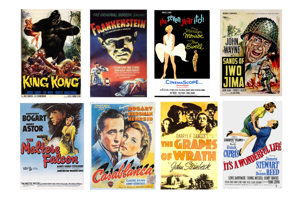 1/24 1/25 G scale model classic movie theater posters